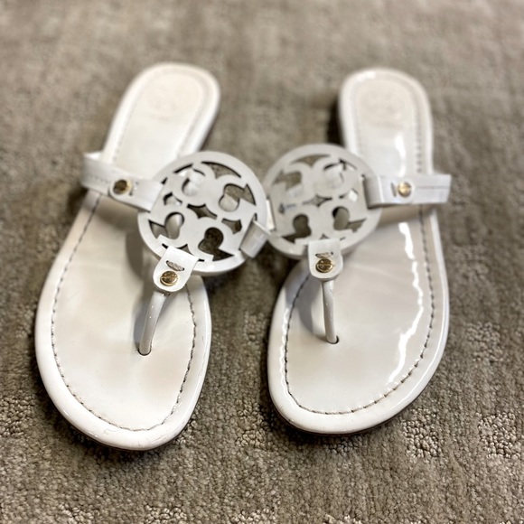 Tory Burch Shoes - White Tory Burch Miller Sandals